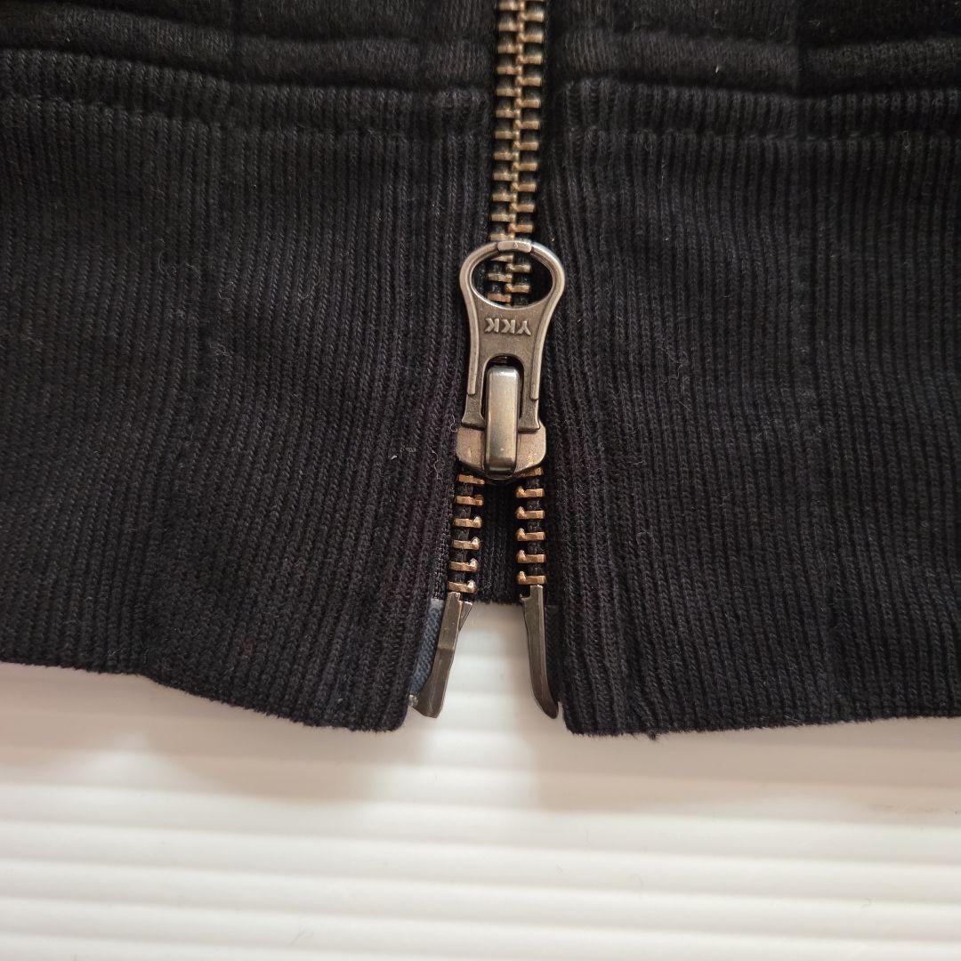 にんじん。美品❗POLO BP 3 【W ジップ】黒 パーカー XS165