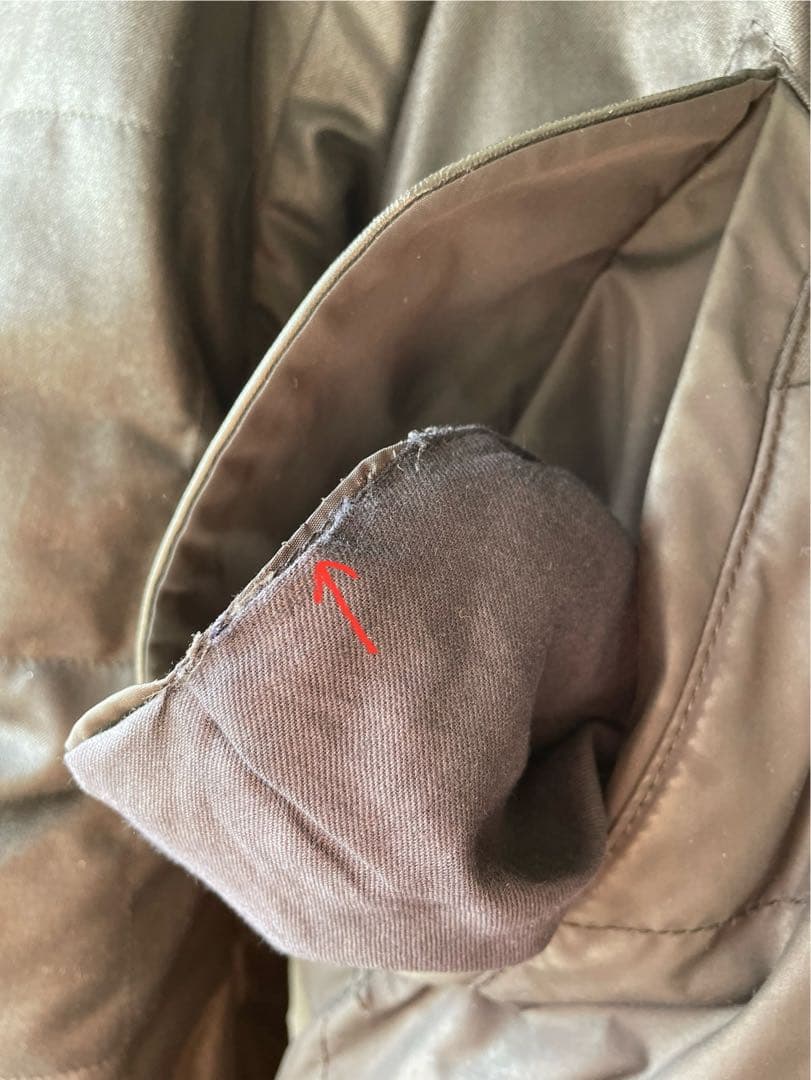 カミシマチナミ リバーシブル 2way ダウンジャケット