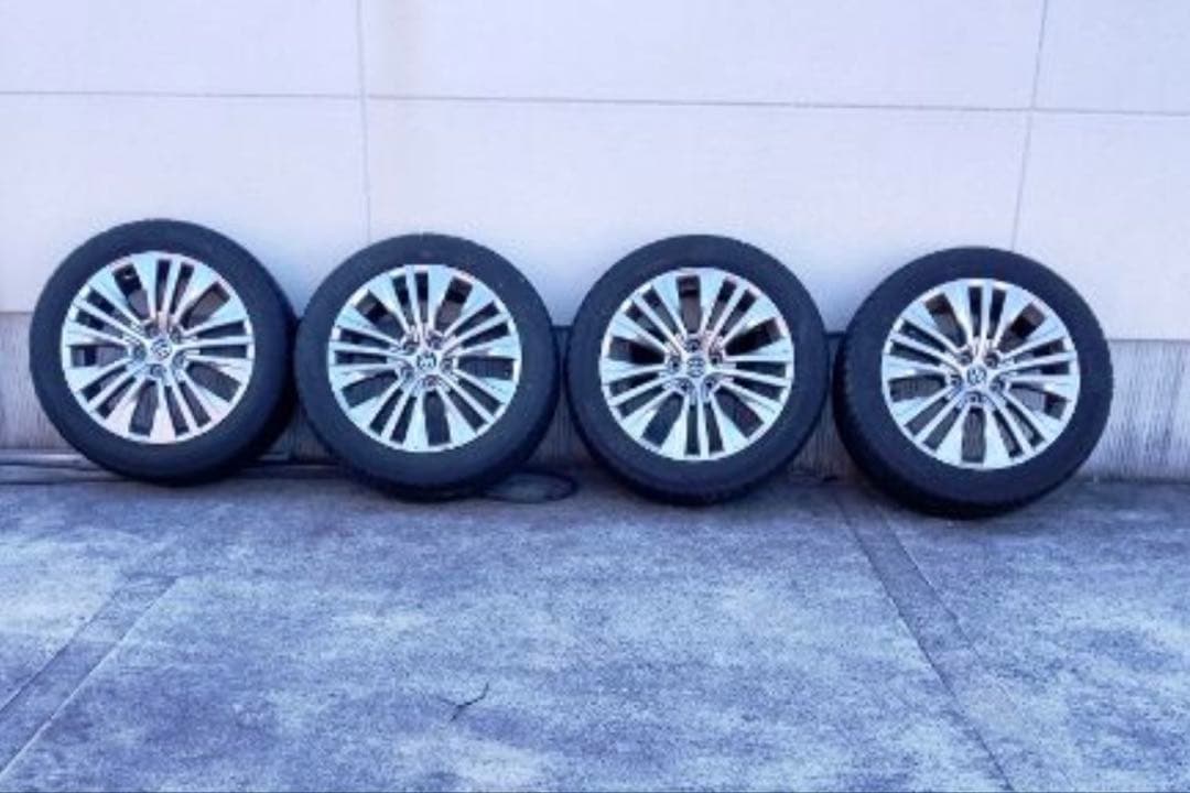 80ハリアー純正タイヤホイール　ジン