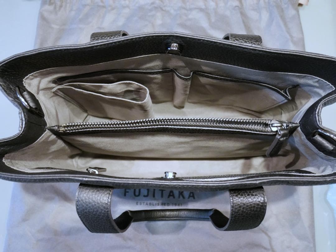 新品☆フジタカ　定価7.7万円　Ａｌｔａアルタ　A4ジャスト２ｗａｙトートバッグ