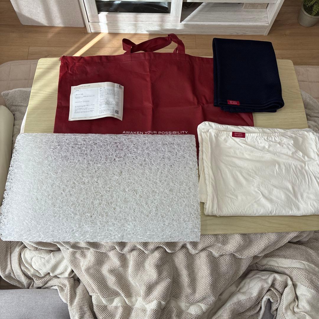 【送料無料】ブレインスリープピロー　スタンダード　STANDARD 枕カバー付き