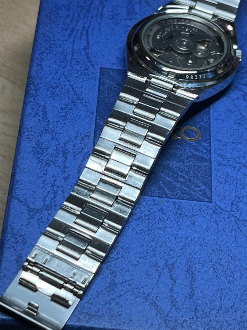 オ*ヲ様 SEIKO5 自動巻き 7S26-02F0 21JEWELS 裏スケ