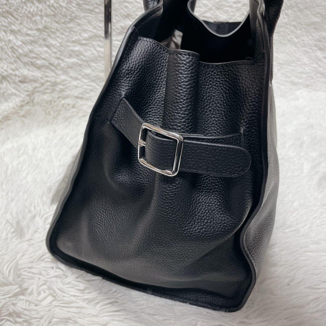 JISTORY　ボストン　ブラック　トートバッグ　金具　レディース　大容量