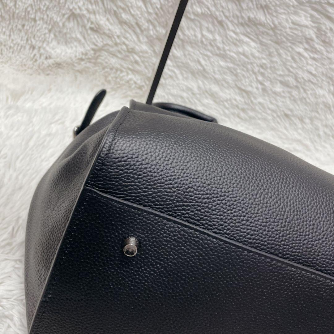 JISTORY　ボストン　ブラック　トートバッグ　金具　レディース　大容量