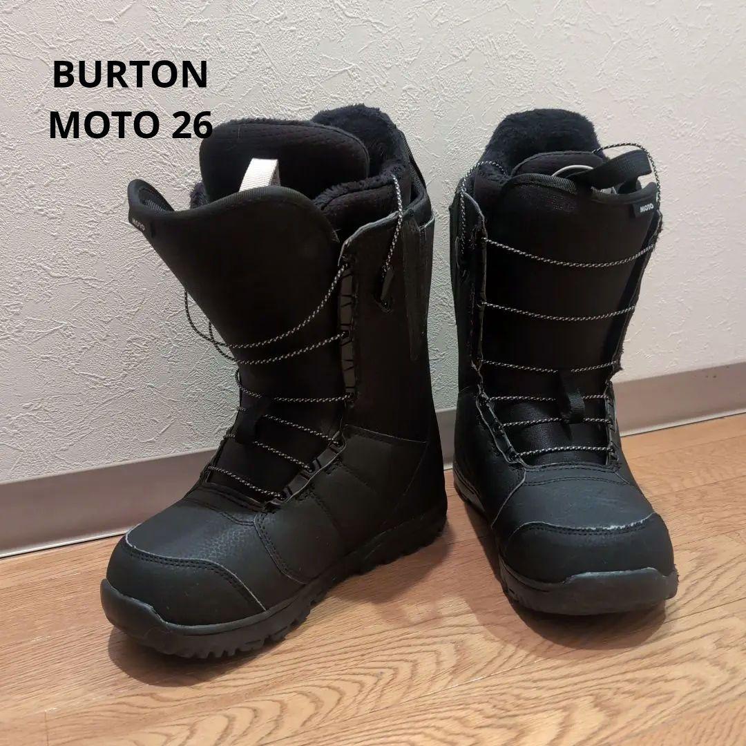 値下げ！BURTON MOTO 26cm メンズ　スノーボード　ブーツ
