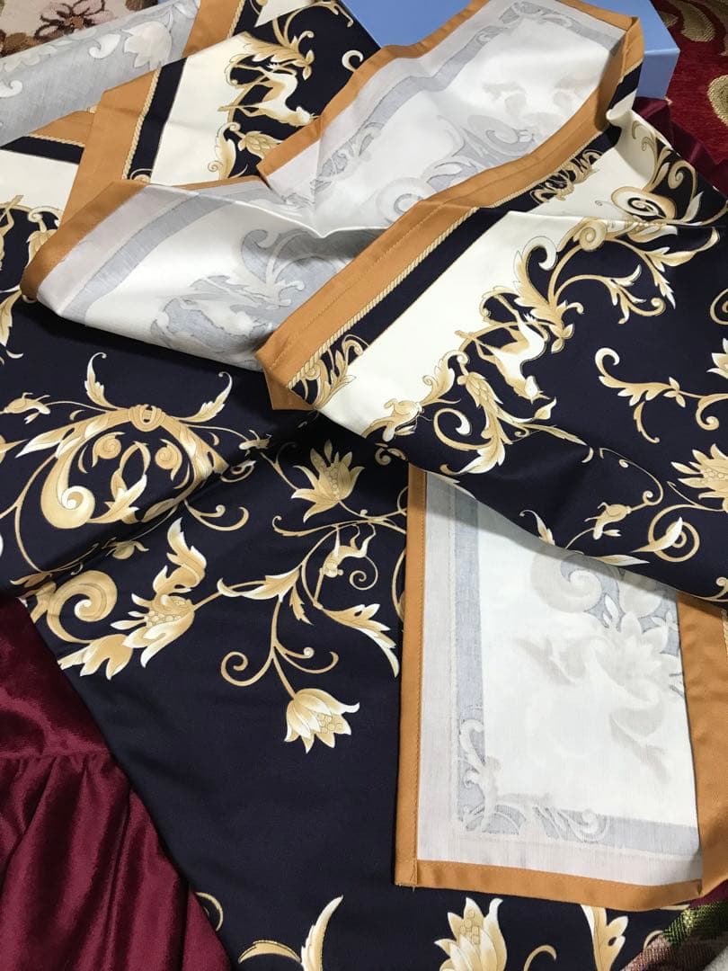 ご購入者様決定品　ウェッジウッド　コーヌコピア　インテリアクロス　箱付き