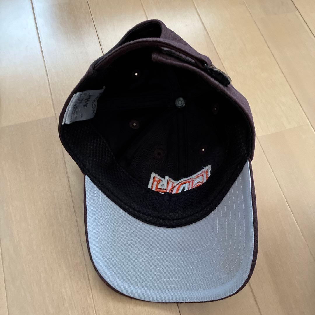 FDHロゴ刺繍ブラウンキャップ