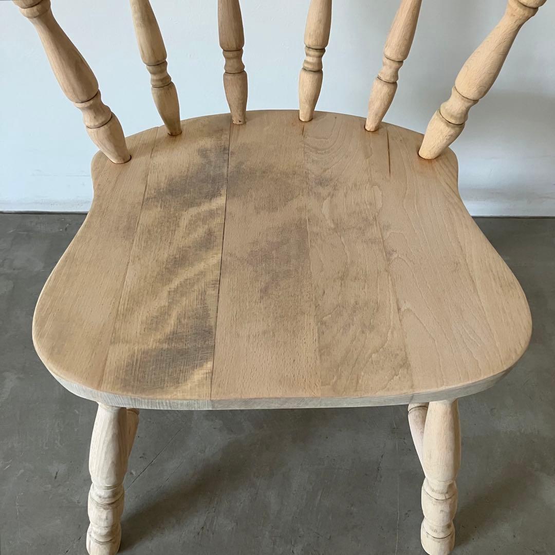 レトロ　アンティーク　古道具　古家具　剥離家具　ストリップド　ウィンザーチェア