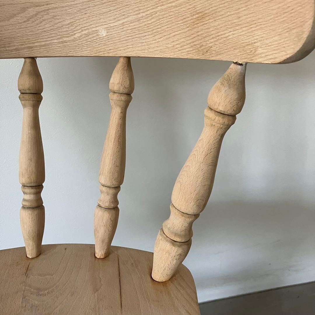 レトロ　アンティーク　古道具　古家具　剥離家具　ストリップド　ウィンザーチェア