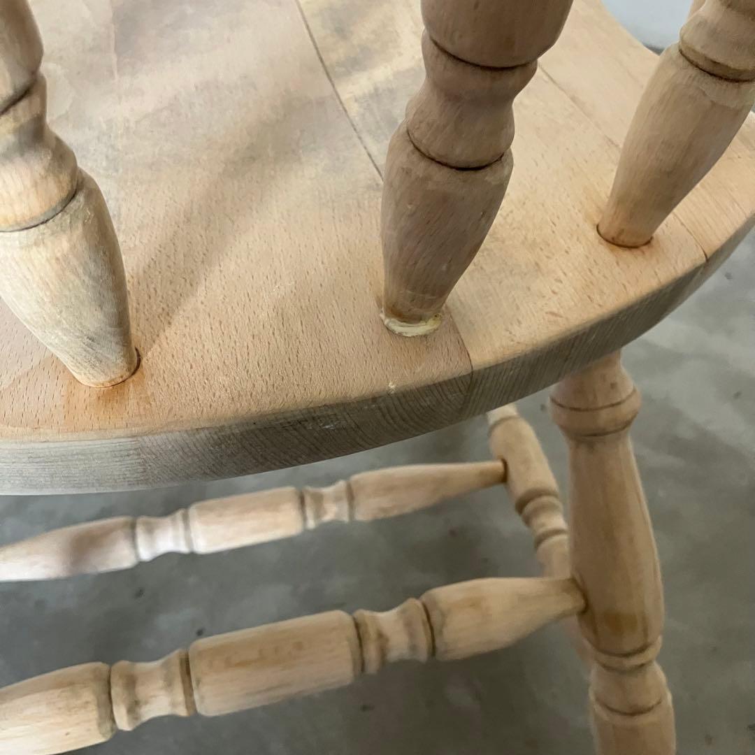 レトロ　アンティーク　古道具　古家具　剥離家具　ストリップド　ウィンザーチェア