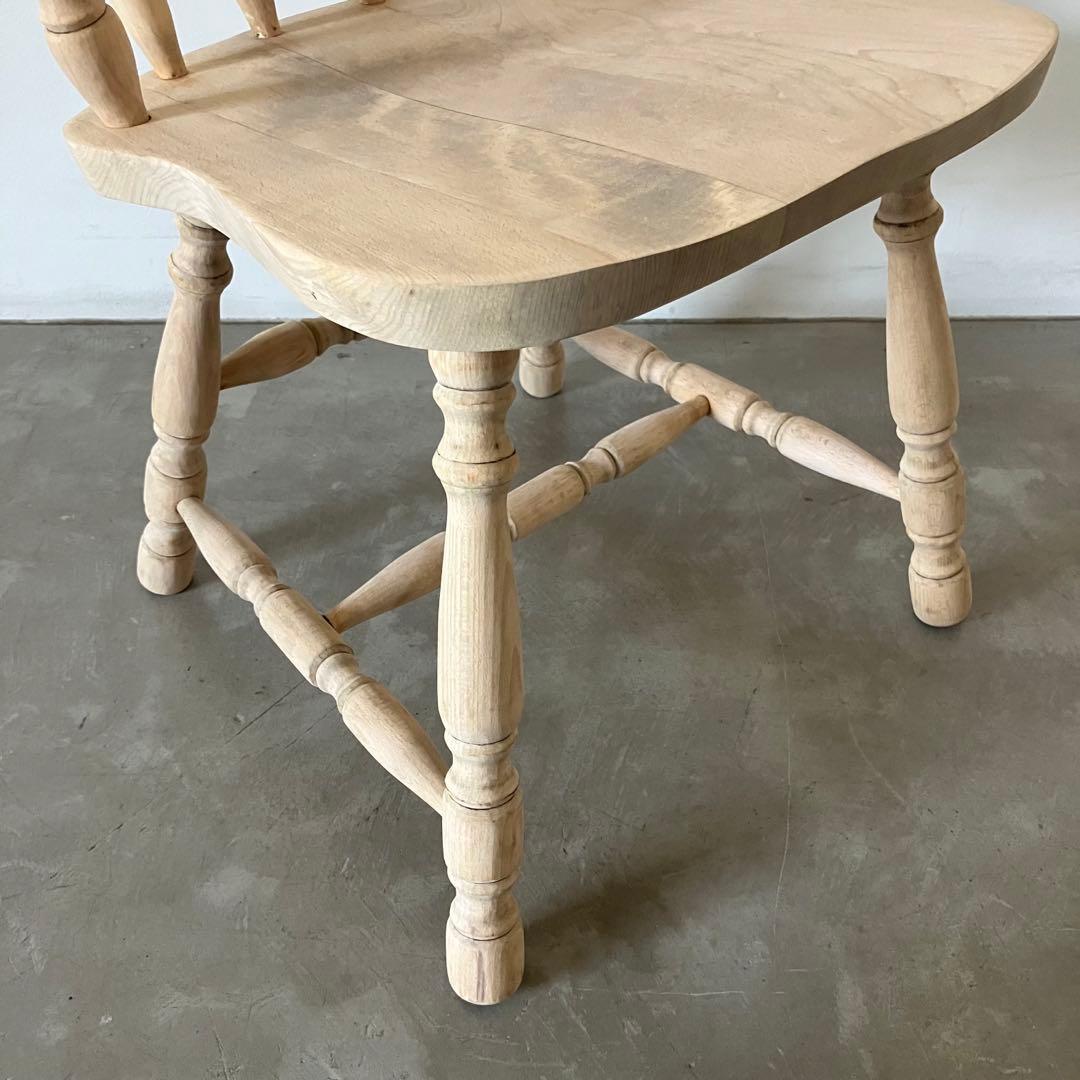 レトロ　アンティーク　古道具　古家具　剥離家具　ストリップド　ウィンザーチェア