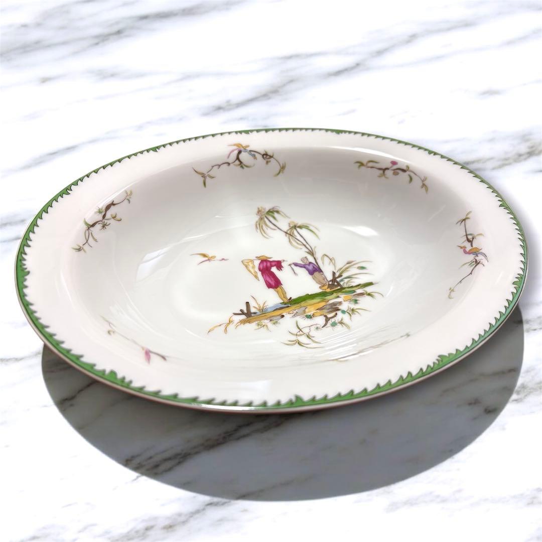 【定価35万円】レイノー シキオン　リモージュ　RAYNAUD　オーバル型　5客