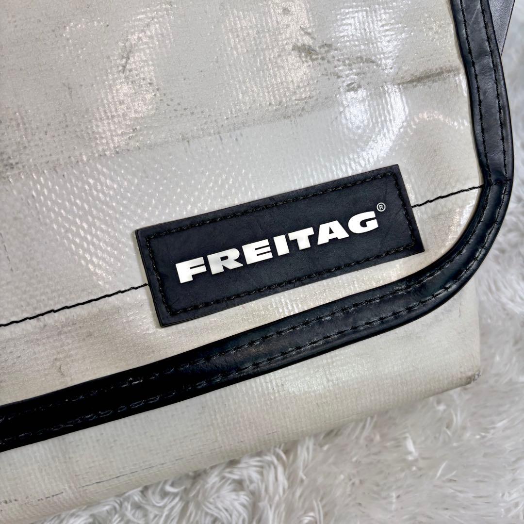 【定番】 フライターグ メッセンジャー 白 リサイクル 黒 モノトーン