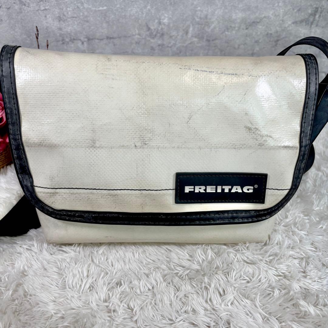 【定番】 フライターグ メッセンジャー 白 リサイクル 黒 モノトーン