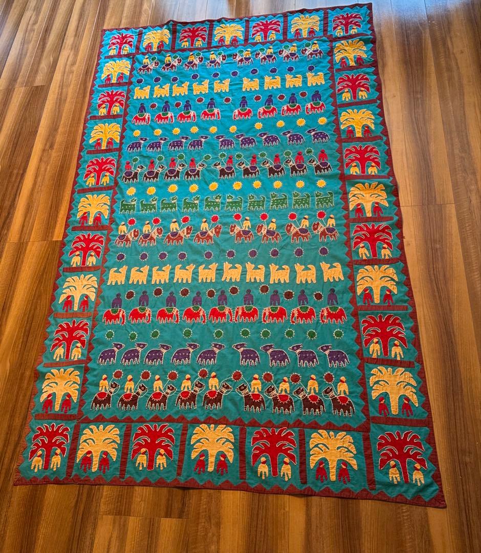 インド製クッションとカバー