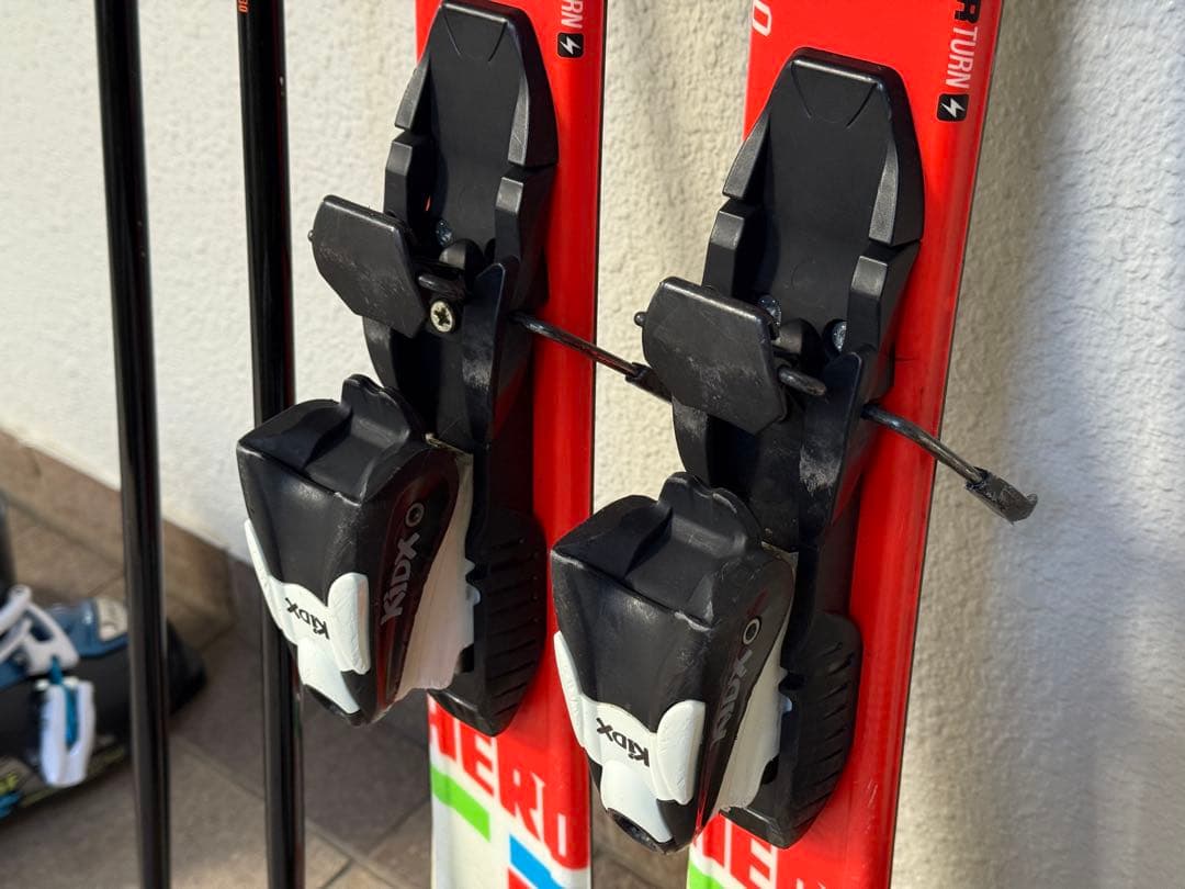 スキーセット　スキー板120㎝　スキーブーツ23㎝　ジュニア用　子供用