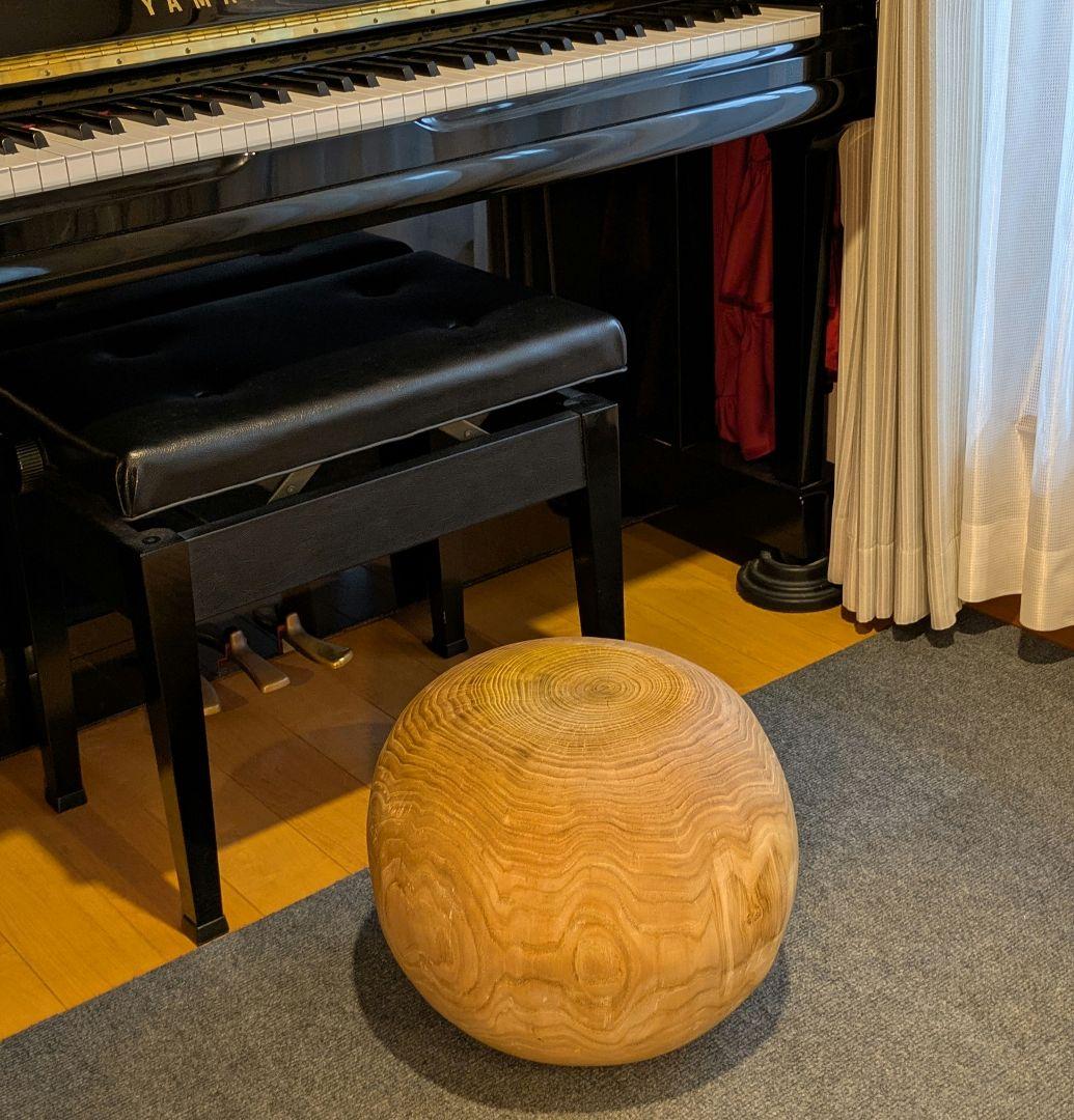 tenten　栗　天然木　丸型　切り株　丸太　高さ約30㎝