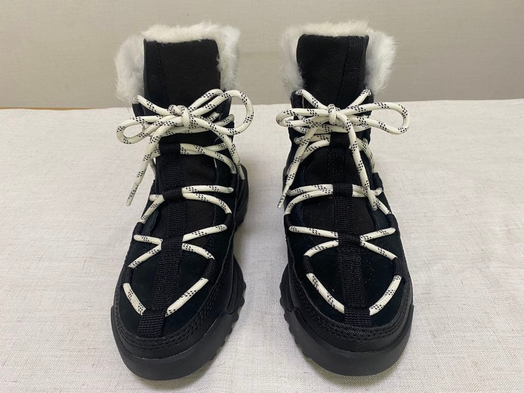 【新品・未使用】SOREL（ソレル）ウィンターブーツ・ブラック・24cm
