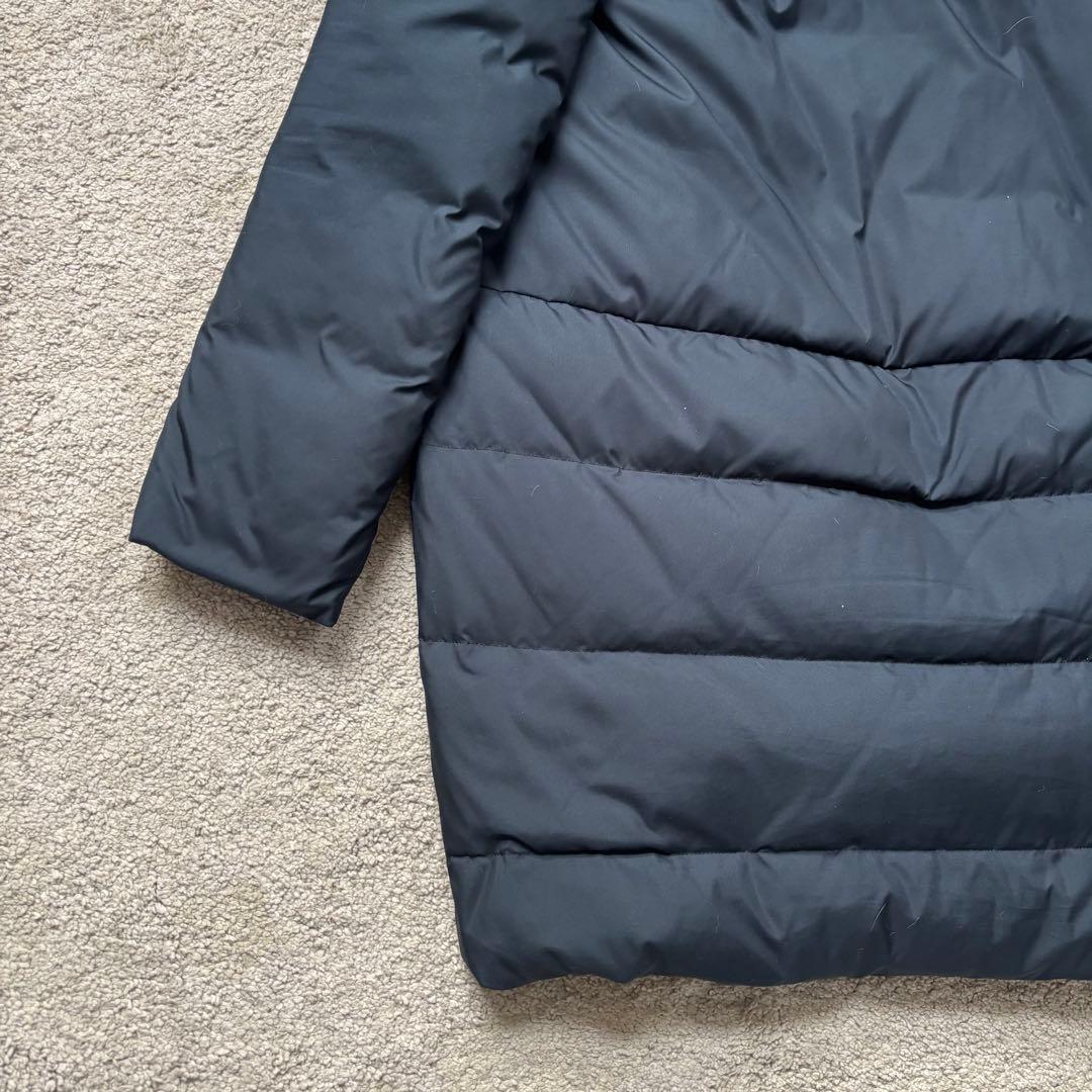 azma 　theory セオリー　ダウン　ファー　ラクーン　ネイビー　S