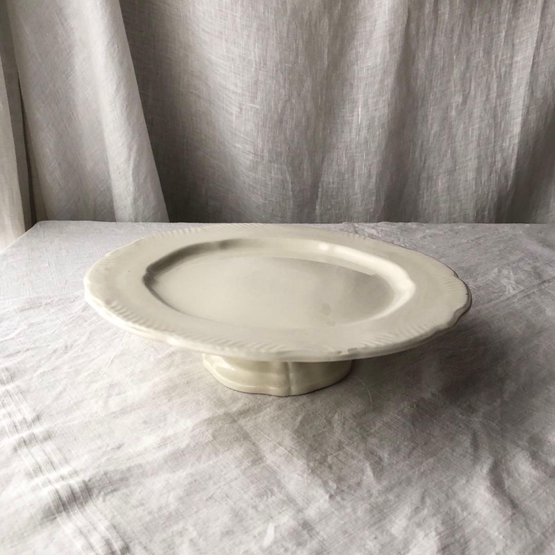 美しくも可愛いコンポティエ　クレイユモントロー　フランスアンティーク