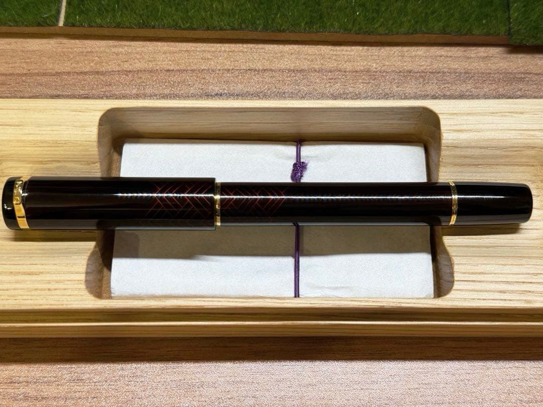 セーラー万年筆　截金　海浪　えなみ　21金　細字F