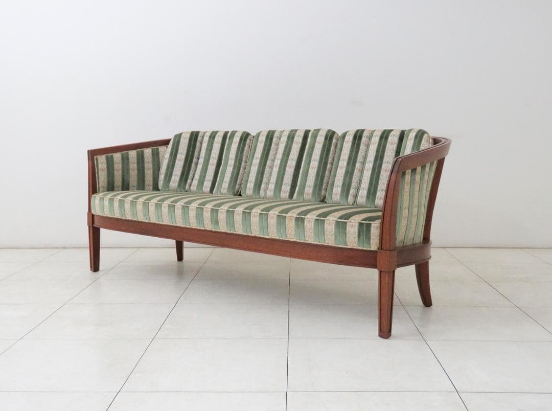 最高峰 DREXEL HERITAGE ドレクセル トライユン 3人掛けソファ