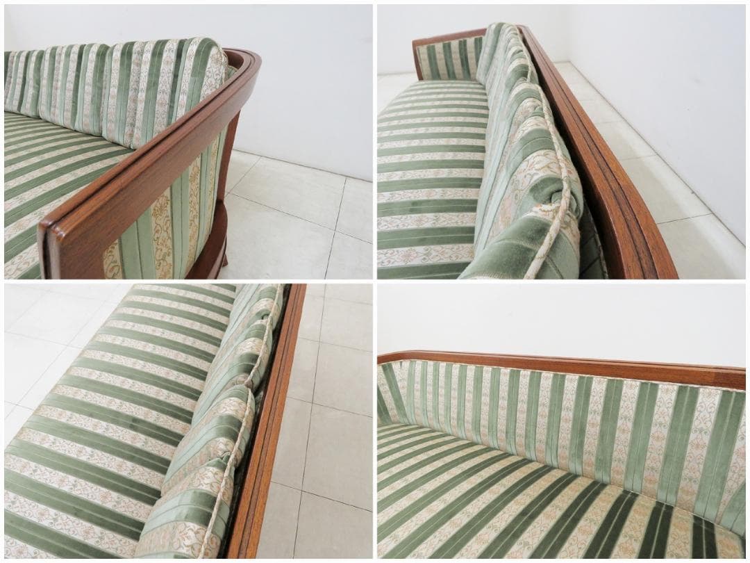 最高峰 DREXEL HERITAGE ドレクセル トライユン 3人掛けソファ