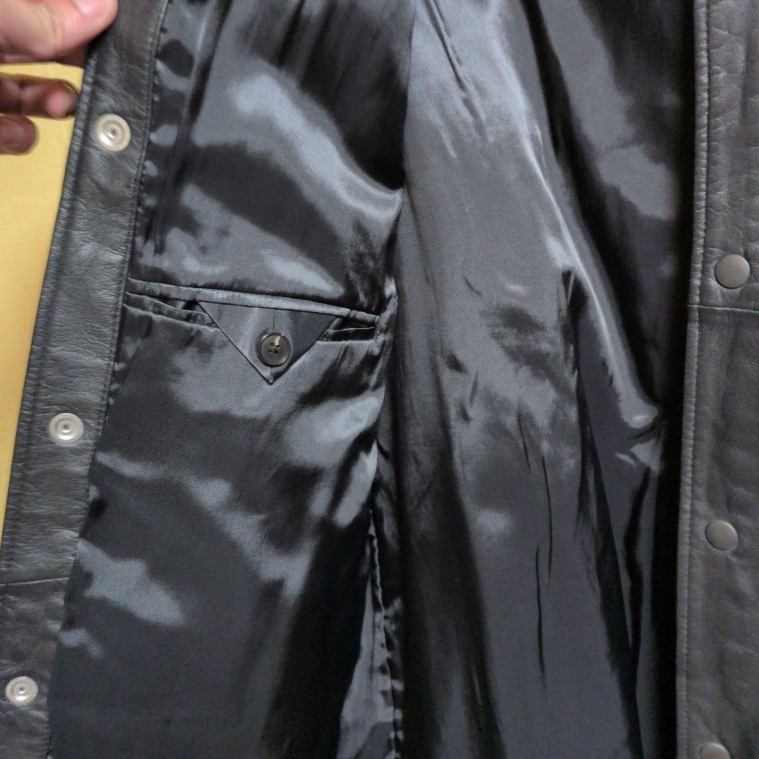 美品 ユナイテッドアローズ ブラックレザージャケット