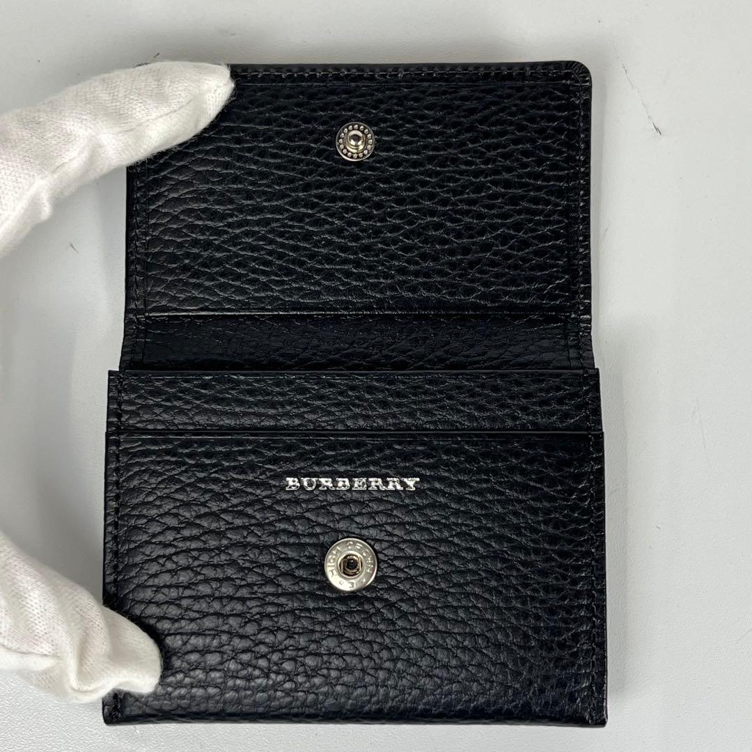 【新品・未使用】BURBERRY ブラック ケース 名刺入れ　小銭入れ