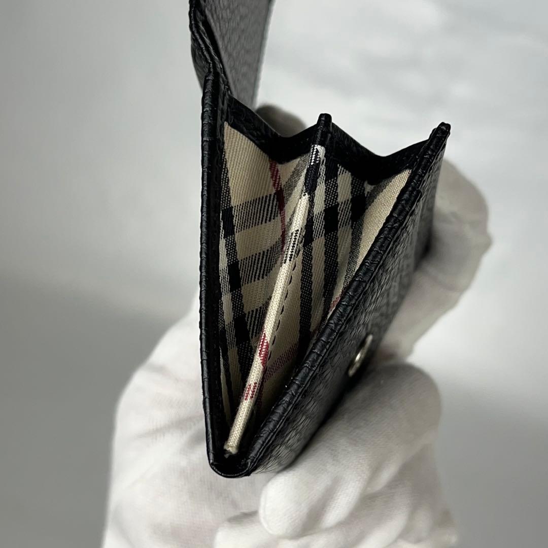 【新品・未使用】BURBERRY ブラック ケース 名刺入れ　小銭入れ