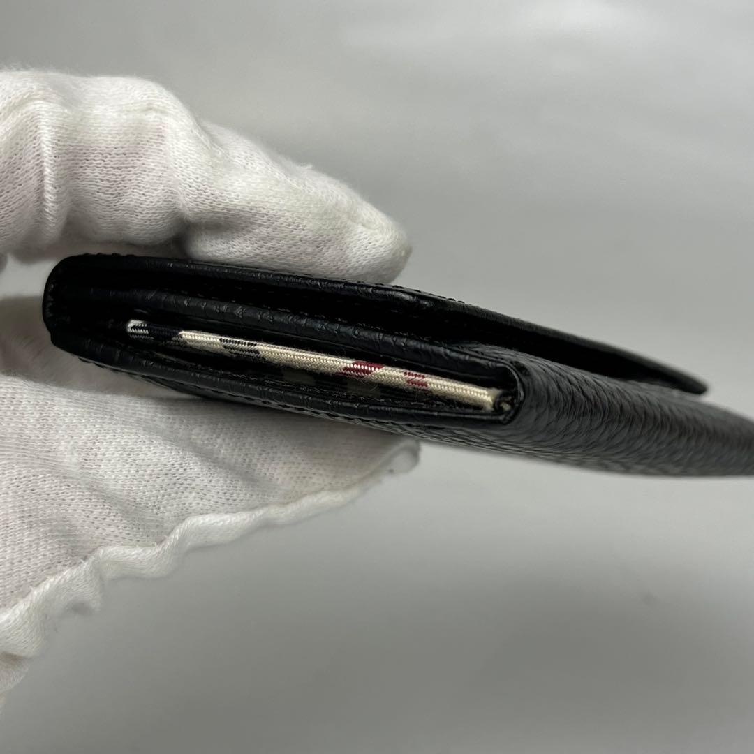 【新品・未使用】BURBERRY ブラック ケース 名刺入れ　小銭入れ