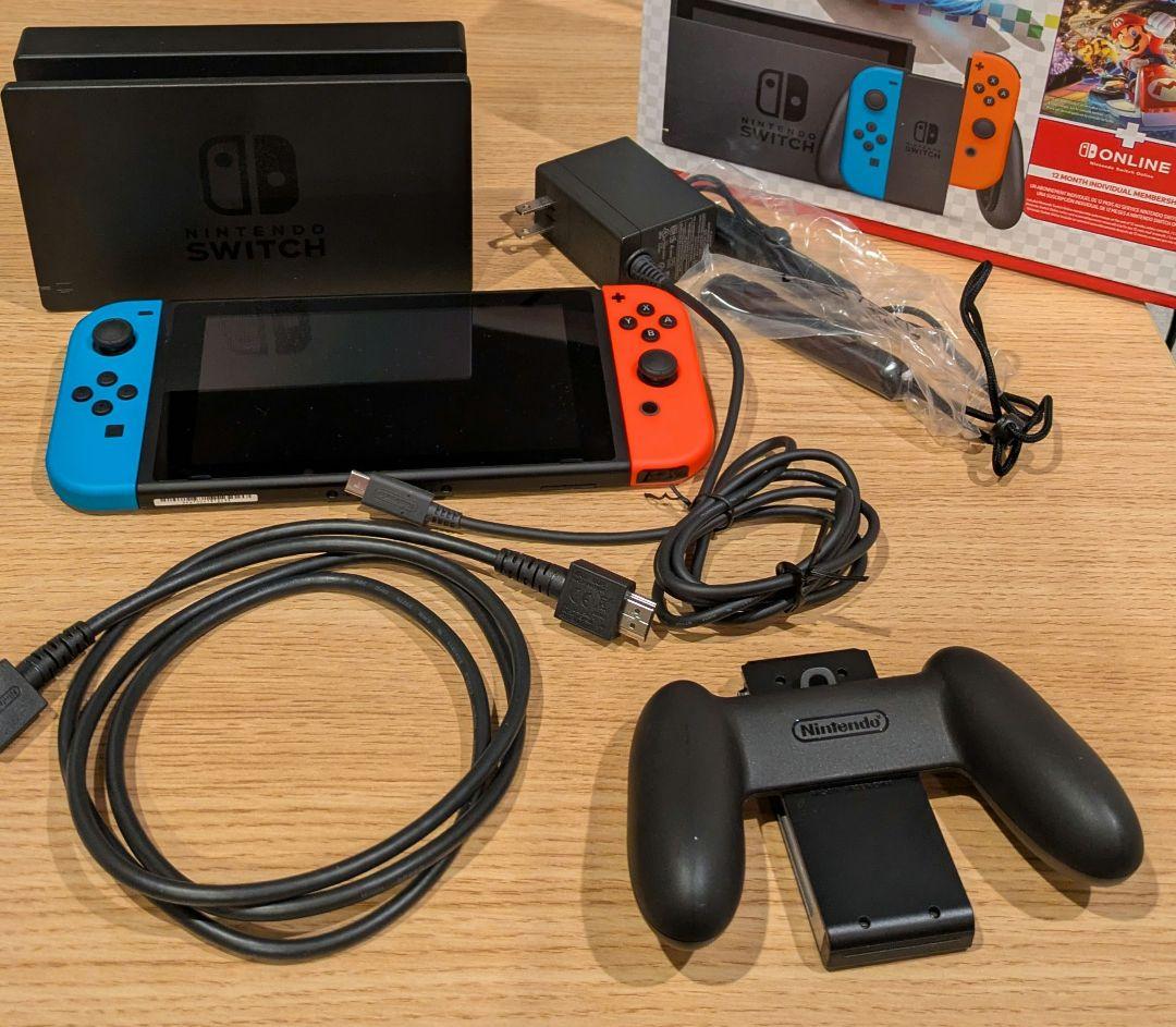 Nintendo Switch ネオンブルー・ネオンレッド　本体、付属品付き