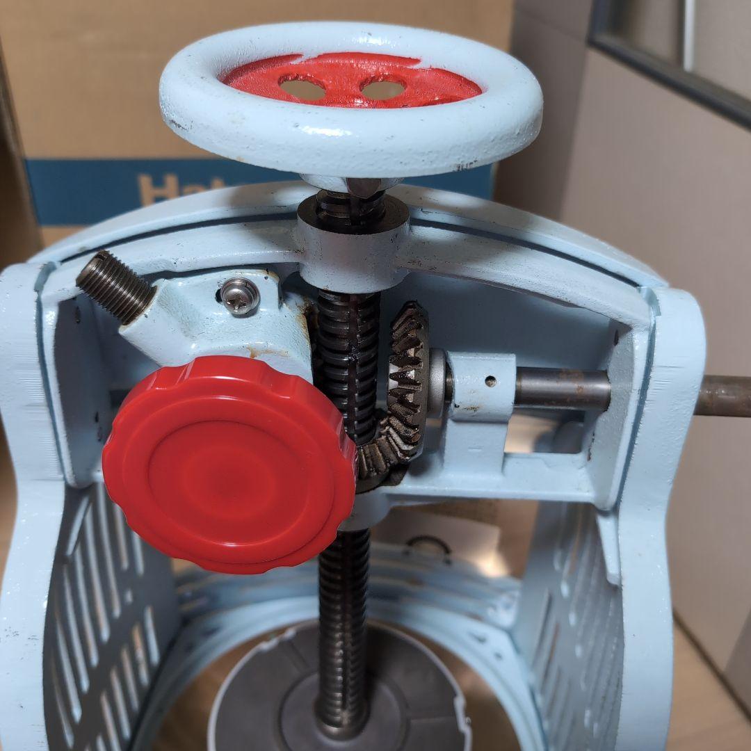 ハツユキ 初雪 氷削機 かき氷機 ブロックアイススライサー HA-11OS