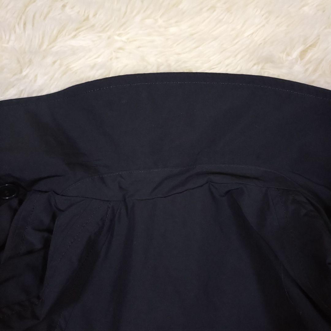 イエナ IENA Pe/ポプリンオーバートレンチコート ネイビー