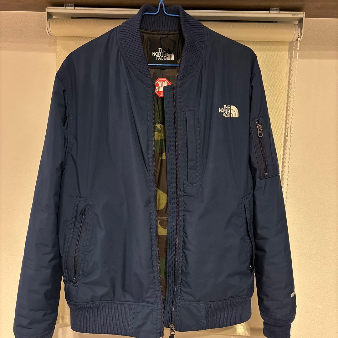 THE NORTH FACE ネイビー MA-1ジャケット