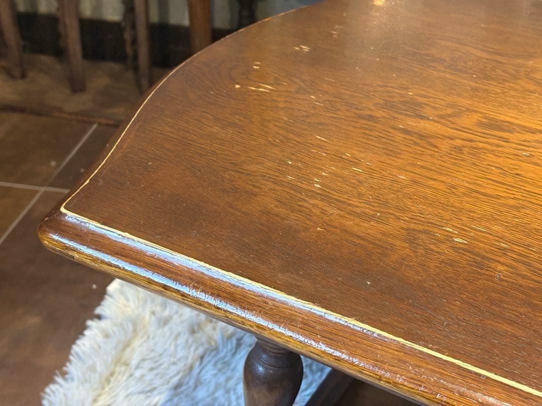 飛騨産業 キツツキマーク ローテーブル センターテーブル アンティーク IG