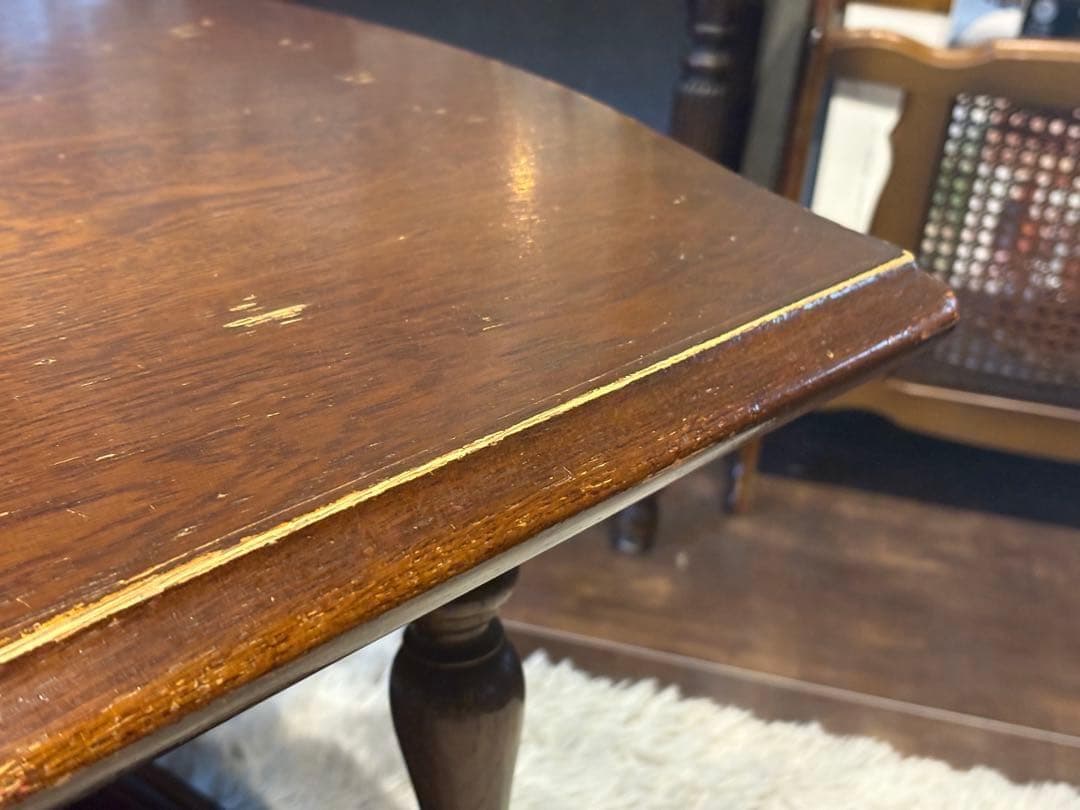 飛騨産業 キツツキマーク ローテーブル センターテーブル アンティーク IG