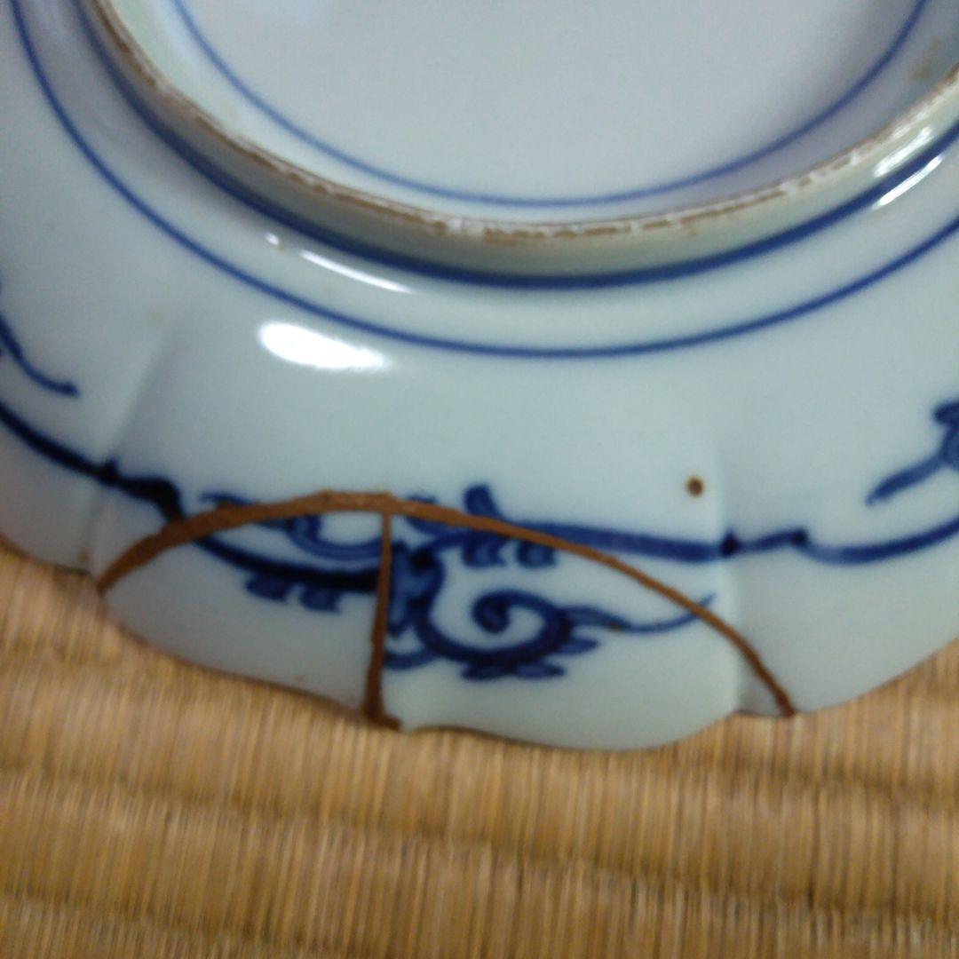 九谷焼　骨董品　今里赤絵大皿　10枚　伝統工芸品