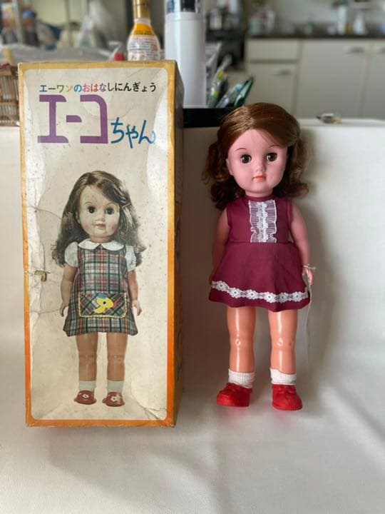 エーワン エーワンのおはなしにんぎょう エーコちゃん 元箱 タグ付き お話機能