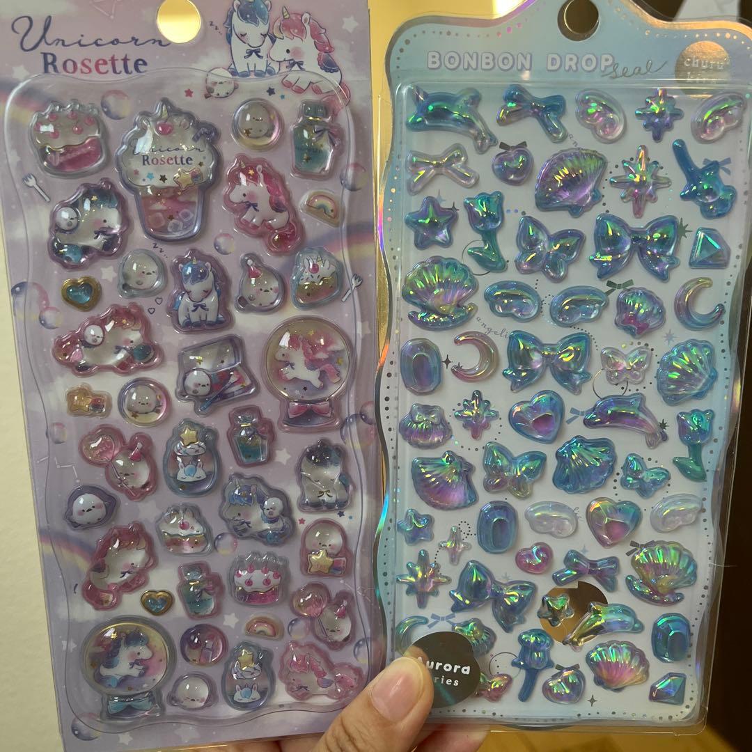 a*1様 ボンボンドロップ　海外正規品シール　アニマル 15枚セット　動物　ディ