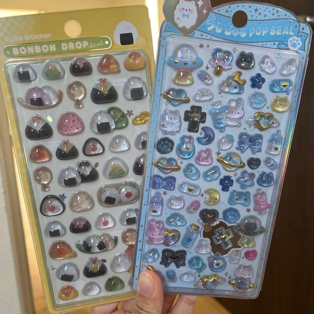 a*1様 ボンボンドロップ　海外正規品シール　アニマル 15枚セット　動物　ディ
