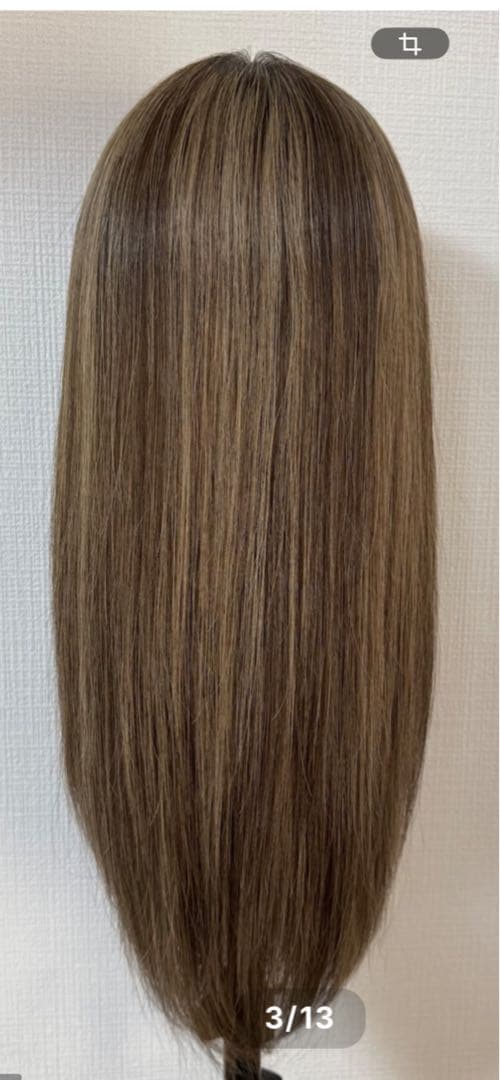 Fifi値下げ!期間限定‼︎3Dアッシュグレー系ミックスカラー百合子ウィッグ