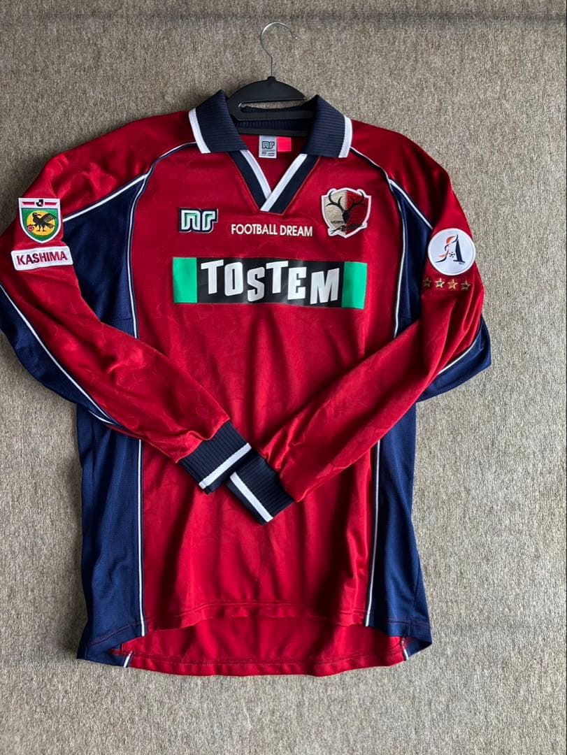 鹿島アントラーズ　アジアクラブ選手用ユニホーム