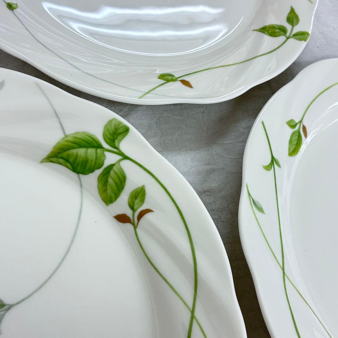 人気【NARUMI】ナルミ レモンバーム ディナープレート 27cm 5枚セット