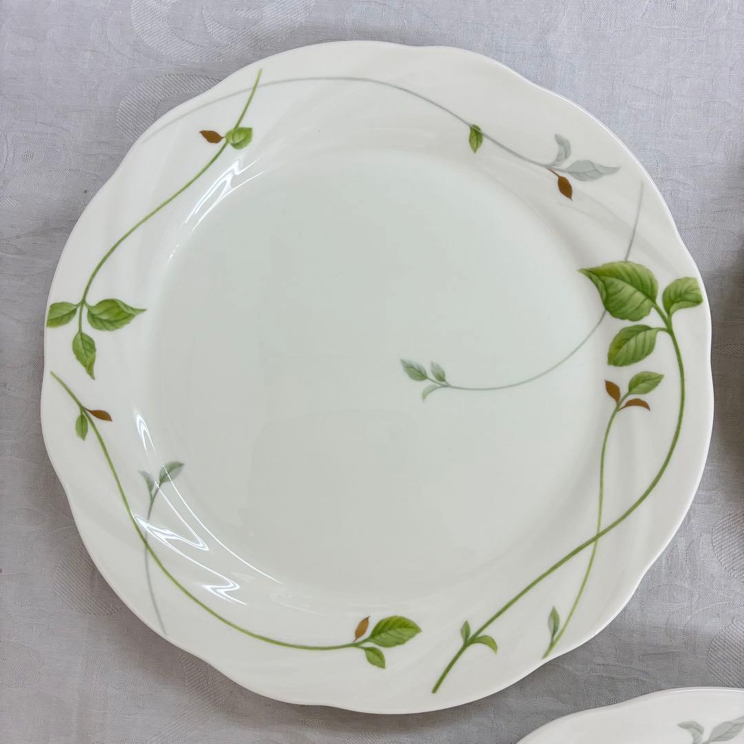 人気【NARUMI】ナルミ レモンバーム ディナープレート 27cm 5枚セット