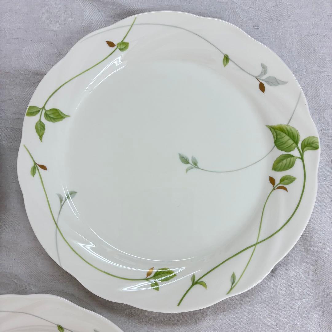 人気【NARUMI】ナルミ レモンバーム ディナープレート 27cm 5枚セット