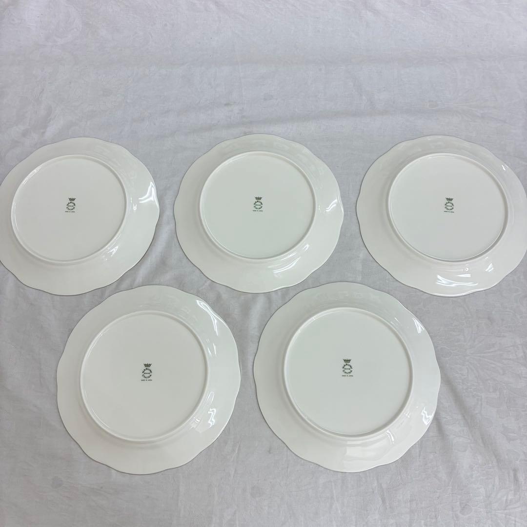 人気【NARUMI】ナルミ レモンバーム ディナープレート 27cm 5枚セット