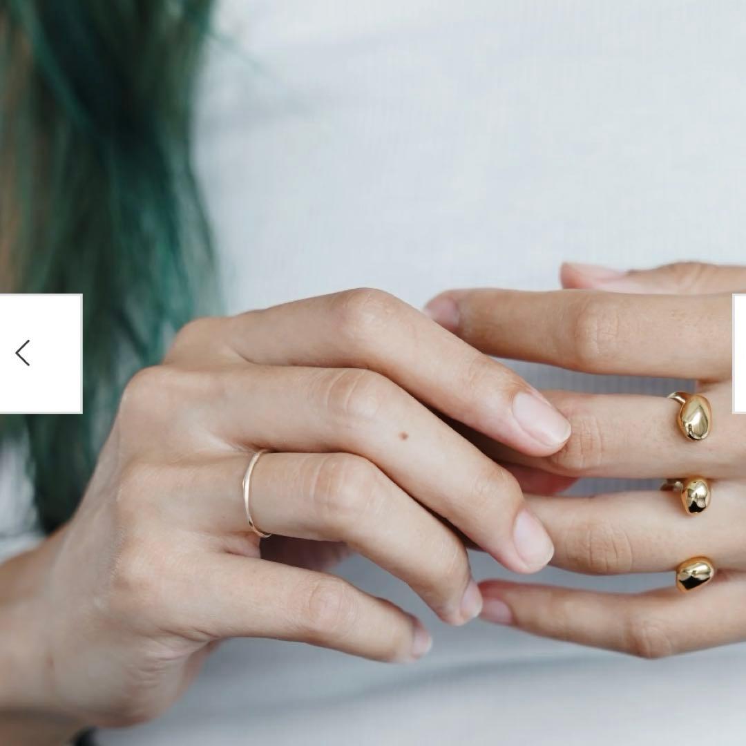 専用　vebet twig ring s / gold K10