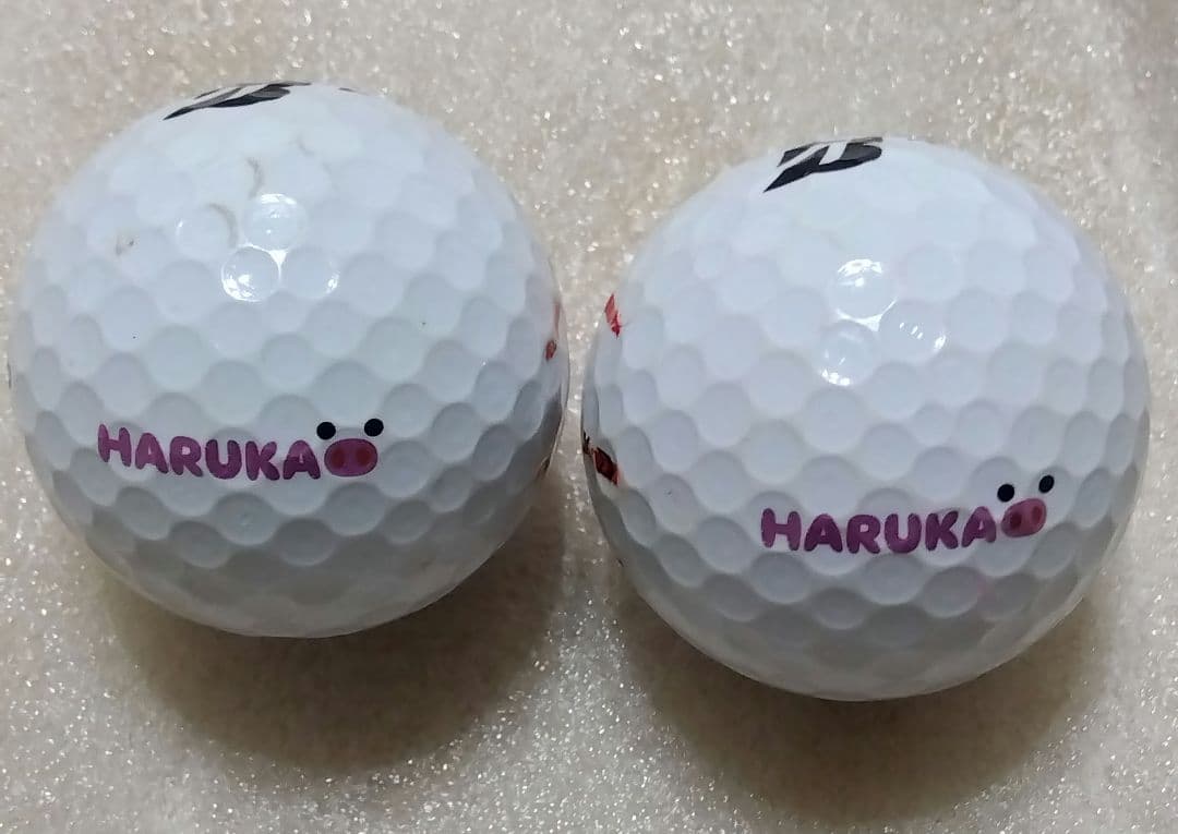 【華ちゃん】女子プロゴルフオウンボール2個