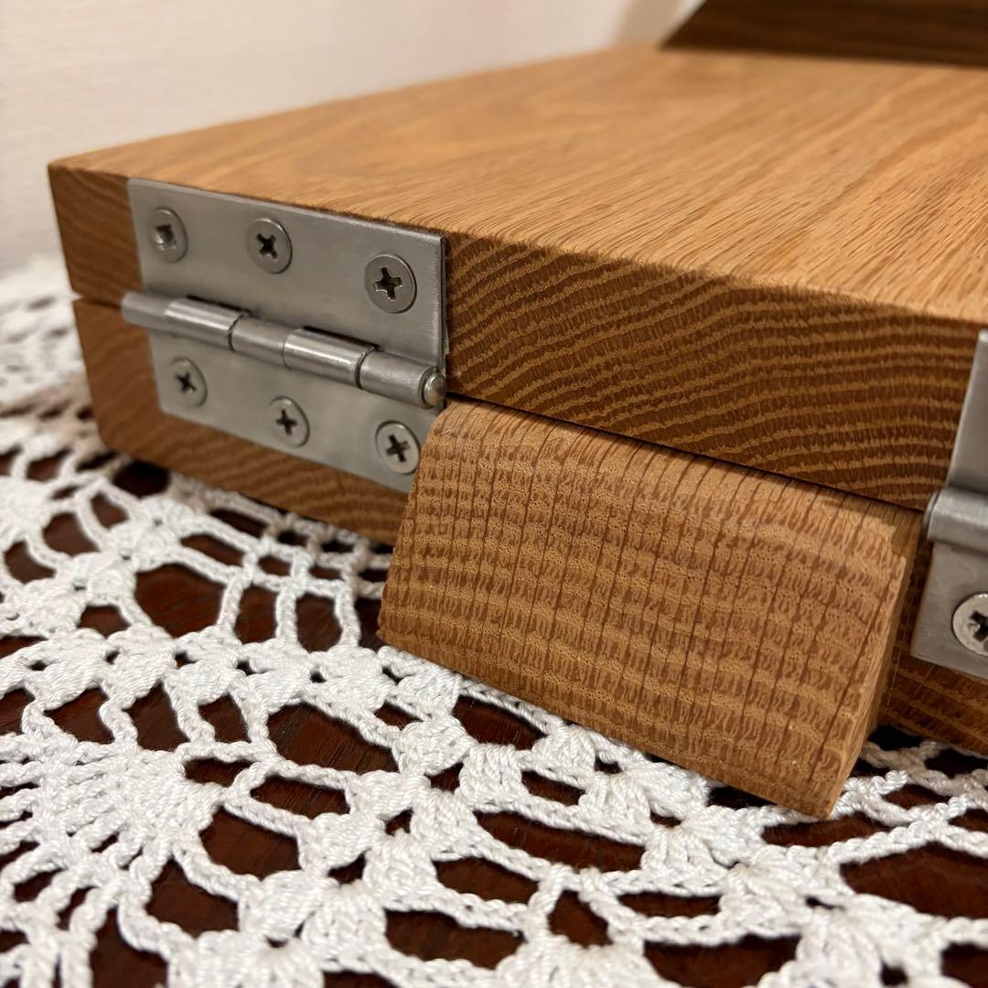 レア★アメリカ製　トルティーヤプレス　オーク/ウォルナット無垢材　ハンドメイド